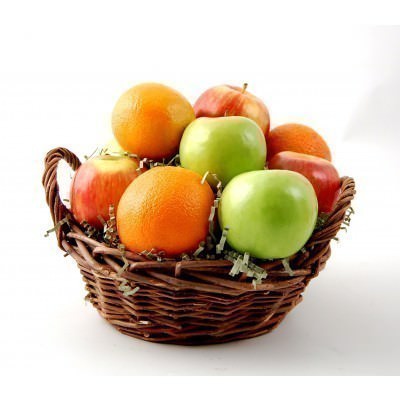 Приобрести в подарок фруктовую корзинку - "Вкус лета"  с доставкой в по Павловскому Посаду